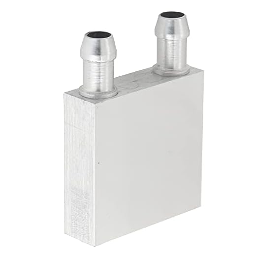 Cpu Vatten Kyl Blockera, Dubbel - Sidostid Flytande Kall Vatten med Aluminium
