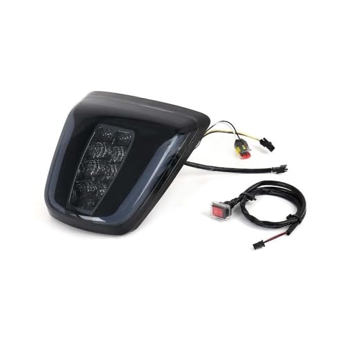 Feux arrière moto LED Vespa Sprint 125 feu stop clignotant noir