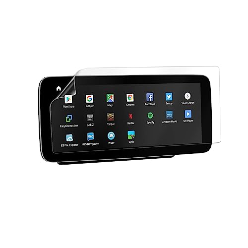 celicious Silk Mild Anti-Glare Screen Protector Film Compatible with Xtrons QM1050C [Pack of 2]