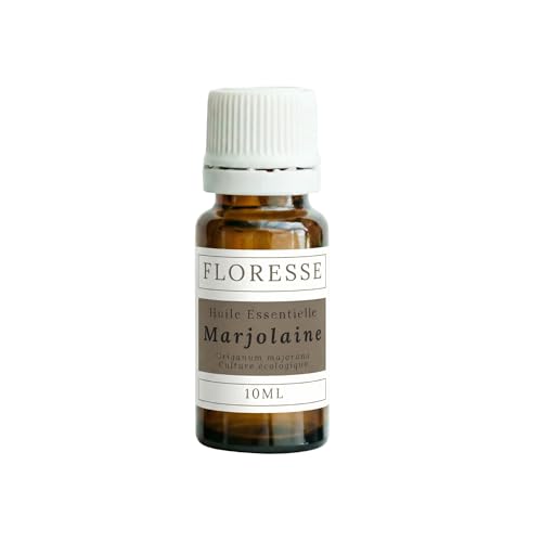 FLORESSE® – Huile Essentielle de Marjolaine (Origanum majorana) – 10 ml – 100% Pure et Naturelle – Chémotypée