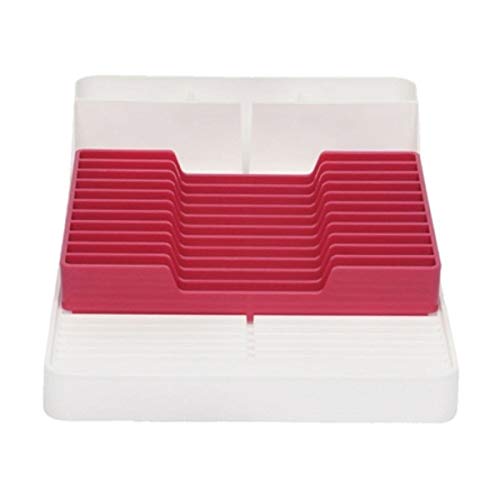 Escorredor De Pratos - Vermelho, Crippa, 40503001, branco/vermelho