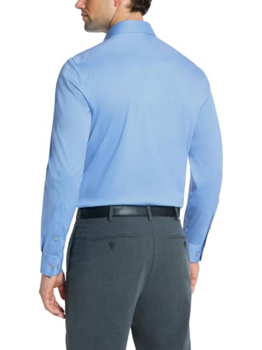 Image of Van Heusen Men's Dress Shirt Slim Fit Ultra Wrinkle Free Flex Collar Stretch
