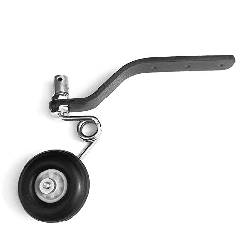 Carbon Fiber Tail Wheel Landing Gear Pu 1.25' Wheel Set For 26Cc Gas Rc Airplane #TOP1