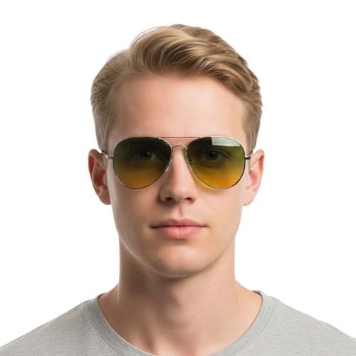 Gafas de conducción nocturna, protector ergonómico de seguridad ocular, gafas de noche para conducir, para mujeres, hombres, conductores de coche, sol, hogar, viajes