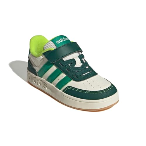 adidas Unisex-Child Breakbase Elastic Lace & Strap Sneaker