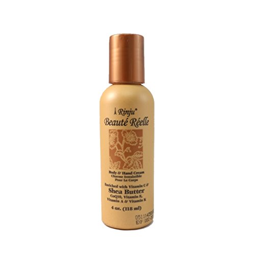 Rinju Beaute Reelle Body & Hand Cream , 4 Oz