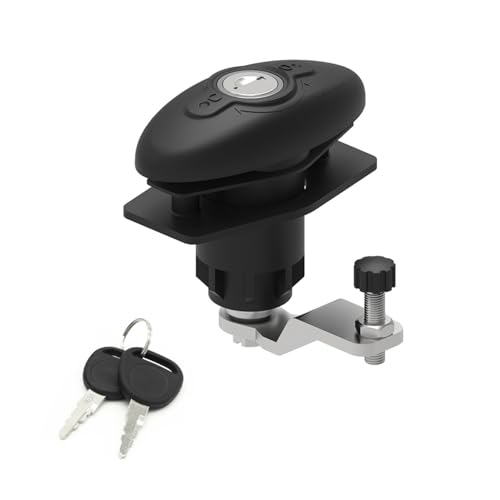 MTSmart Cerraduras para autocaravanas, con mango en T, juego de cerradura con llave, cerradura de puerta de garaje para autocaravana, remolque, caravana, barco, cerradura para caja de herramientas,