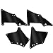 ECOTRIC Splash Guards Fender Liner Shield Compatible with 2003-2022 Toyota 4 Runner 2007-2014 FJ Cruiser 2003-2020 Land Cruiser 2003-2020 Lexus GX460 GX470 Replace for 5373535150 5373635150 5388635020