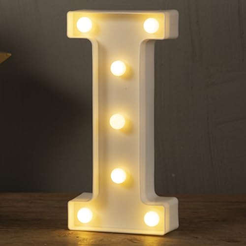 HXWEIYE LED Marquee Letters - 26 Alphabet + 0-9 Warm White