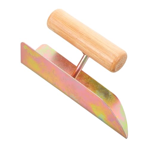 DIYEAH Spatola Angolare Professionale Con Manico Per Finitura Intonaco Strumento Da Costruzione Per Muratori e Fai Te Per Pareti Interne Ed Esterne Alta Durabilità e Efficienza