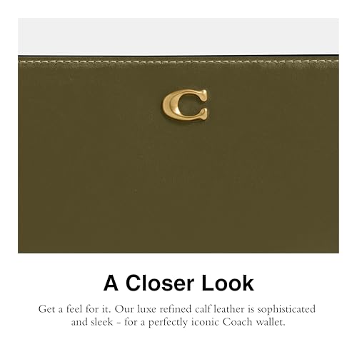 Coach Women's Essential Slim Wallet, B4/Olive4
