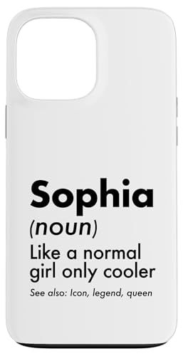 Sophia Like A Normal Girl Only Cooler Queen ���O �X�}�z�P�[�X iPhone 13 Pro Max �p