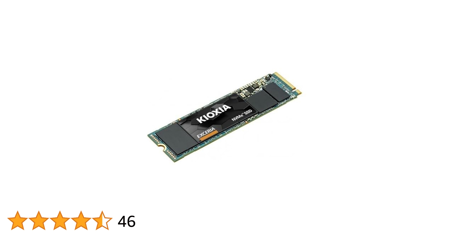 Amazon.com: KIOXIA SSD M.2 (2280) Exceria 2. Gen 500GB