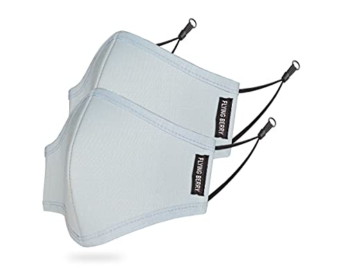 Image of FLYING BERRY Comfortable Anti Pollution Multi Layers Washable Linen Face Mask