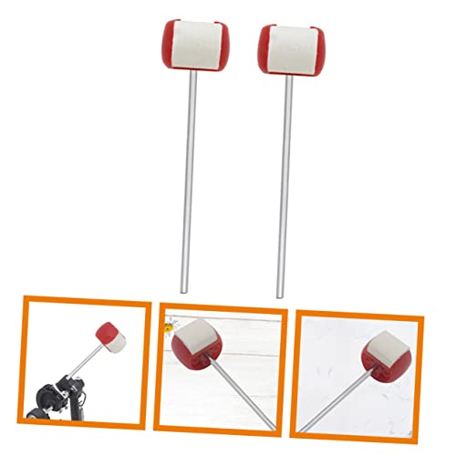 Parches de mazo para pedal de bombo 2 piezas miniatura 7