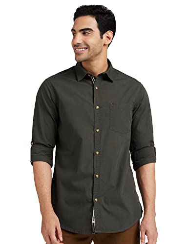 Amazon Brand – INKAST Men’s Slim Fit Casual Shirt