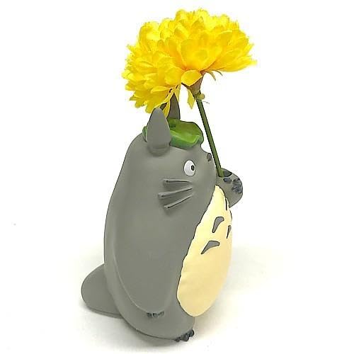 Amazon｜となりのトトロ みに輪挿し トトロのお花傘（造花専用）｜造花