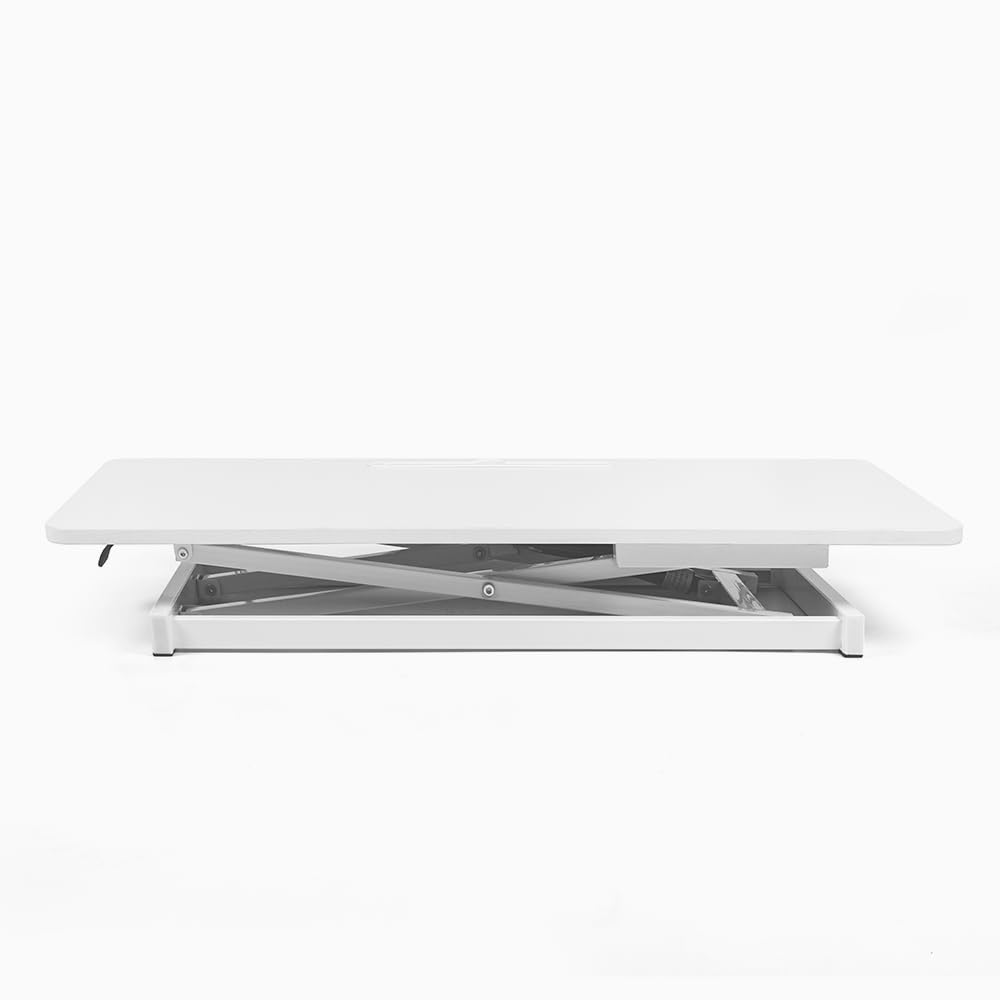 Supporto per monitor PC da scrivania regolabile in altezza Jallo XL - Bianco