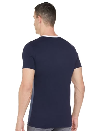 Image of United Colors of Benetton Men's Cotton Solid Regular Fit T-Shirt