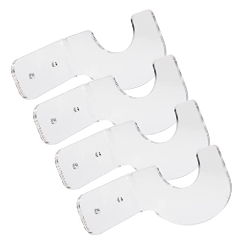Kisangel Baseball Bat Mount Display for Baseball Softball Bats Holder 1 Set with Installation Parts