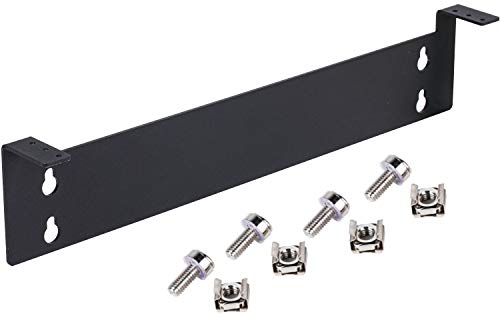 Kenuco 2U 19 Inch Steel Onepiece Vertical Rack and Wall Mountable Server Rack Mount Black (Black-2U) Kenuco 2U 19 Inch Steel Onepiece Vertical Rack and Wall Mountable Server Rack Mount Black (Black-2U)