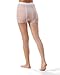 MeMoi Women's Sheer All-Over Faux Pearl Trimmed Fashion Tights Black M-L