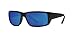 Costa Del Mar Mens Fantail Rectangular Sunglasses, Blackout/Grey Blue Mirrored Polarized-580P, 59 mm
