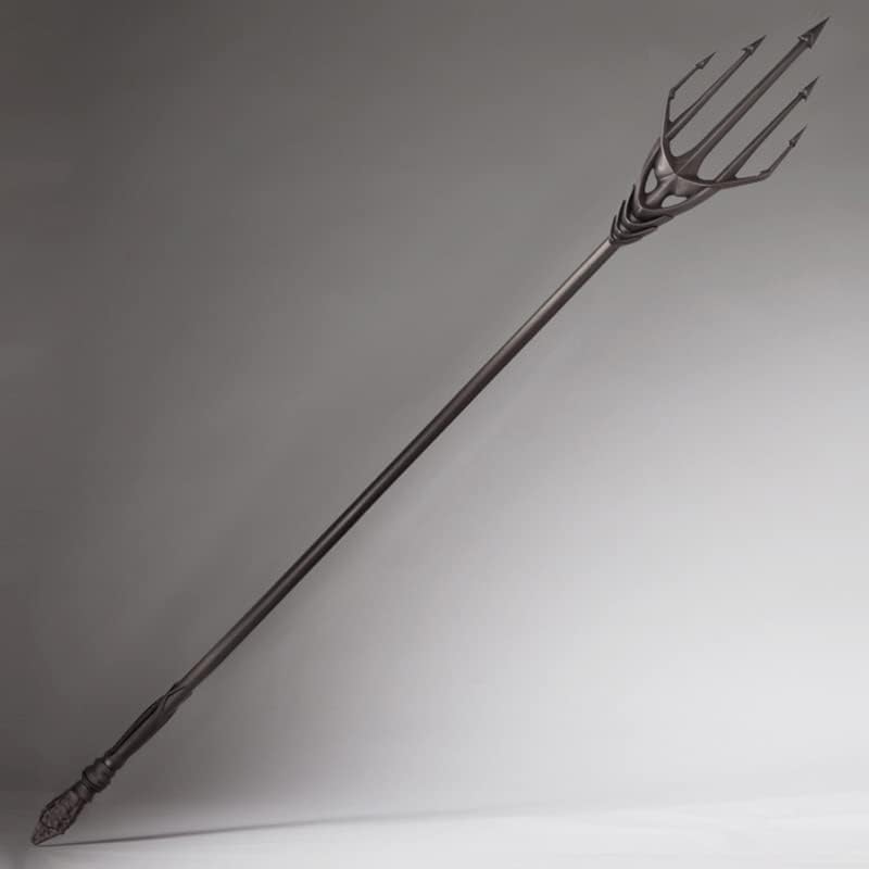 Stainless Steel Sea King Poseidon Trident Real Metal Neptune Trident weapon-82.7" Overall,Mermaid Trident,Mariners Trident,Trident Poseidon Sword, Cosplay Props Available for Collection
