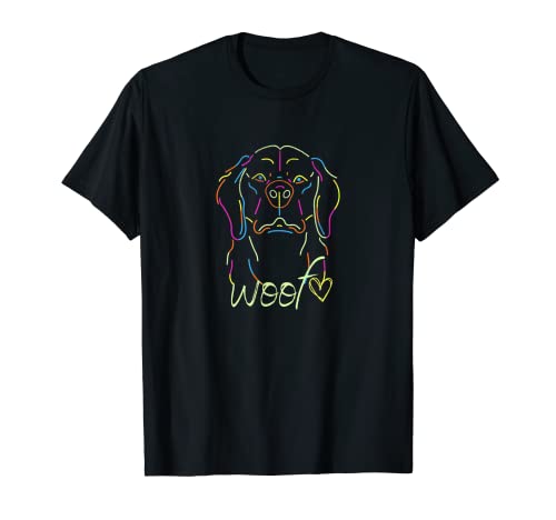 Hombres Mujeres Cool Dogs Woof Design Animal Dog Dueños Camiseta