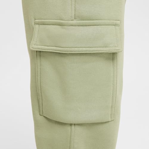Nike Sportswear Club Fleece Big Kids' Cargo Pants (FD3012-386, Oil Green/Oil Green/White)4