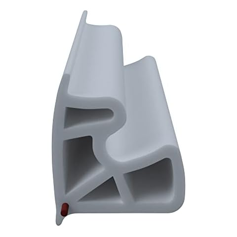 5 Metre Diwaro Steel Frame Seal SZ154, for Internal Doors and Door Frames Made of Steel. Choice of Colours: White, Beige, Grey Cover