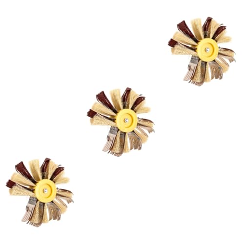 FUNOMOCYA 3pcs Roll Sanding Drum Bit for Drill 120-grit Sisal Sandpaper Roll Versatile Furniture Repair Tool