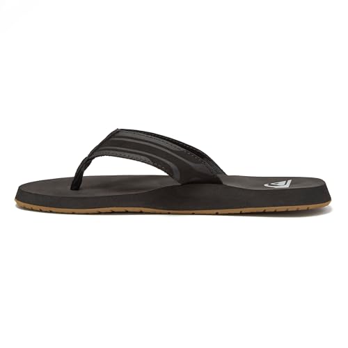 Quiksilver Monkey Wrench Flip Flops for Men, Arch Support Athletic Mens Sandals, Size 6 to 15 Thong Mens Slides3