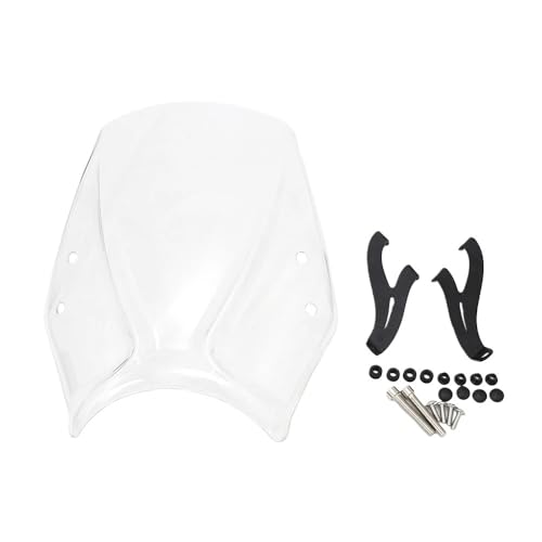 Pare-brise moto Trident 660 déflecteur de vent carénage anti-turbulence