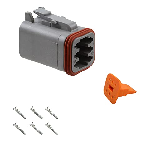 Kit Connettore Serie DT Maschio 6 Vie