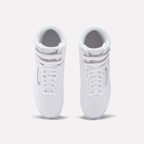 Reebok Baskets Montantes F/S pour Femme, Int Blanc Argent, 35 EU