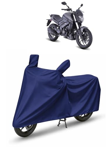 Image of KARKING Bike /SCOOTY Cover for Bajaj DOMINAR 250 with Side Mirror Pocket & Buckle Belt | HIGH Material Quality | Weather Resistant