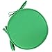 Wakauto Sedie Rotonde Cuscino del Sedile Sgabello in Spugna Imbottito Coprisedia con Fodera in Corda per Legare 0Ffice Home School Restaurant 30Cm (Verde)