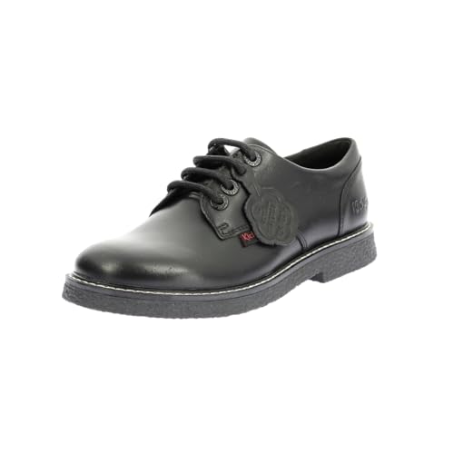 DERBY LACET Kickers Kick Larra, Scarpe con Lacci Donna, Nero, 36 EU