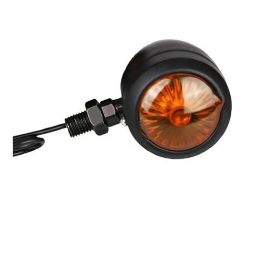 YTVPPKLGG luz intermitente led Luz Led De Intermitente Para Motocicleta, Indicador Dirección, Lámpara Trasera Delantera Tipo Bala, 12V, Universal, 1 Par