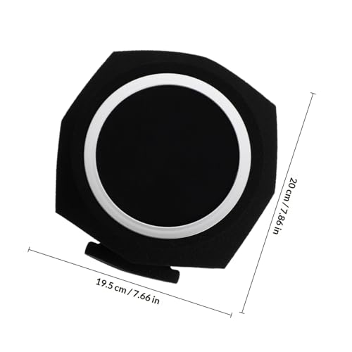Bonnette en mousse pour microphone réduisant les interférences de vent sur petit pied