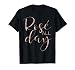 Funny & Cute Rose All Day Wine Lover T-shirt & Gift G002016