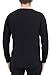 Mossy Oak Men's Active UV Protection Base Layer Thermal Underwear Top, Black, X-Large