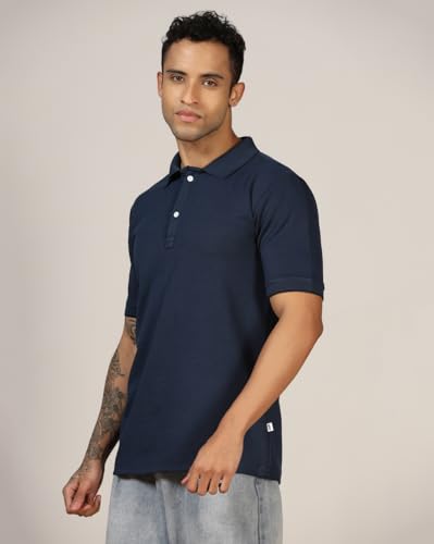 Image of Leriya Fashion T Shirt for Men || Men T-Shirt || Men Polo T-Shirt || Men Plain T-Shirt || V-Neck Collar Tshirt