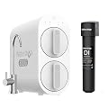 Waterdrop G2P600 Reverse Osmosis System with Waterdrop RODI Deionization Water Filter System, Resin Filter, DI Water Purifier, Bundle