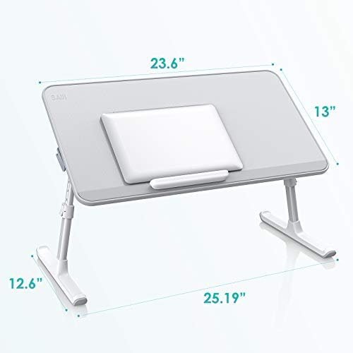 Mesa portátil ajustable para laptop gris miniatura 6