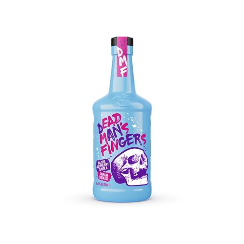 Dead Mans Fingers Blue Raspberry Tequila Cream Liqueur 70cl
