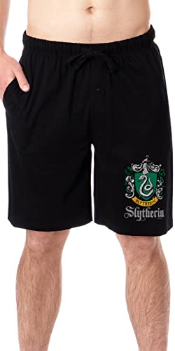 INTIMO Harry Potter Mens' Hogwarts All Houses Sleep Pajama Shorts