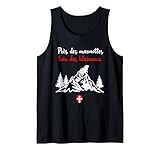 Idée cadeau drôle pour homme, femme, fan de montagne et randonnée. Ce design 