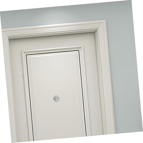 Cubierta de privacidad para mirilla de puerta NUOBESTY, cubierta para mirilla de gran angular, visor antiniebla miniatura 5